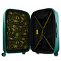 Большой чемодан Mandarina Duck LOGODUCK на 103 с расширением из поликарбоната Изумрудный